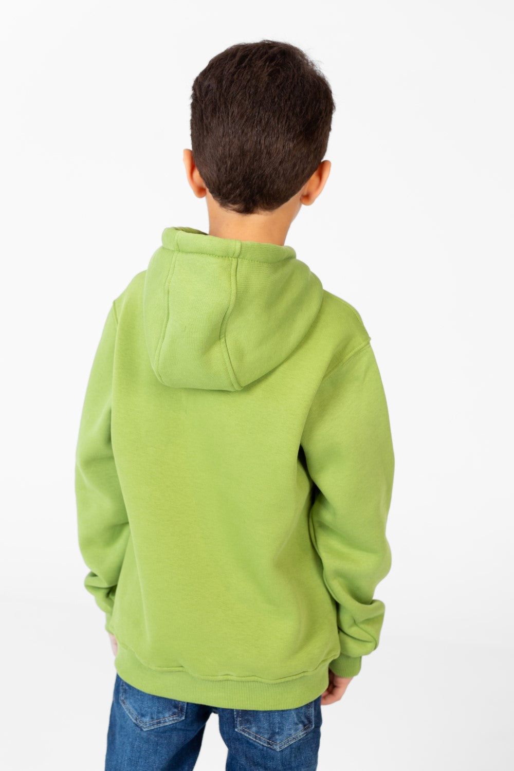 Boy's Hoodie Sweatshirt With Kangaroo Pocket And Long Sleeves