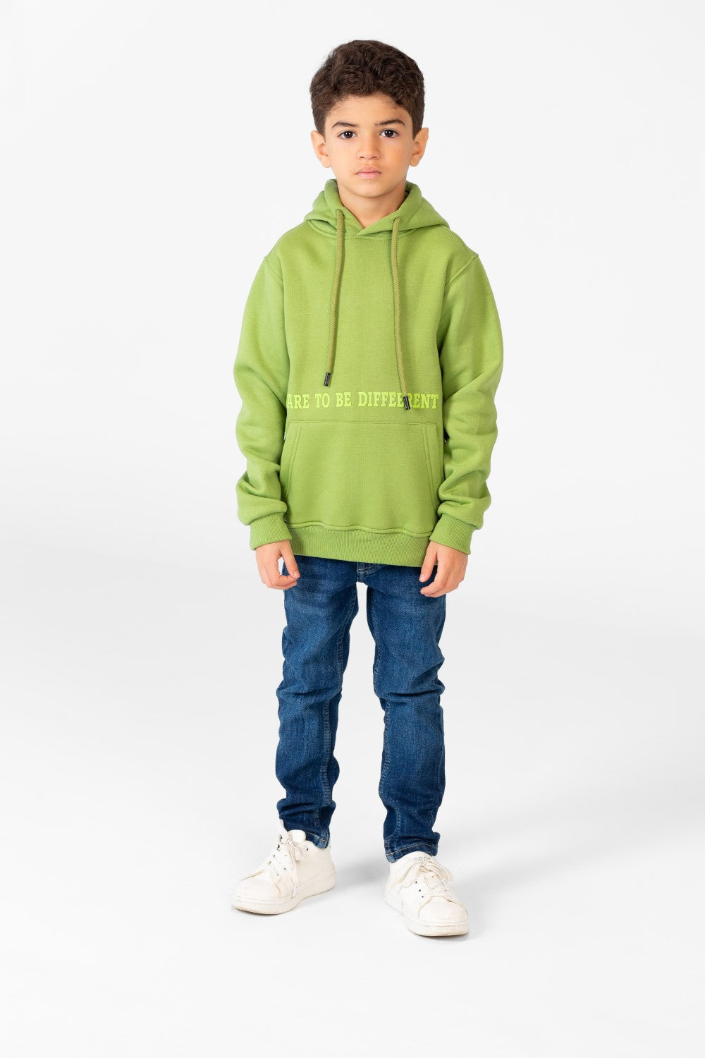 Boy's Hoodie Sweatshirt With Kangaroo Pocket And Long Sleeves