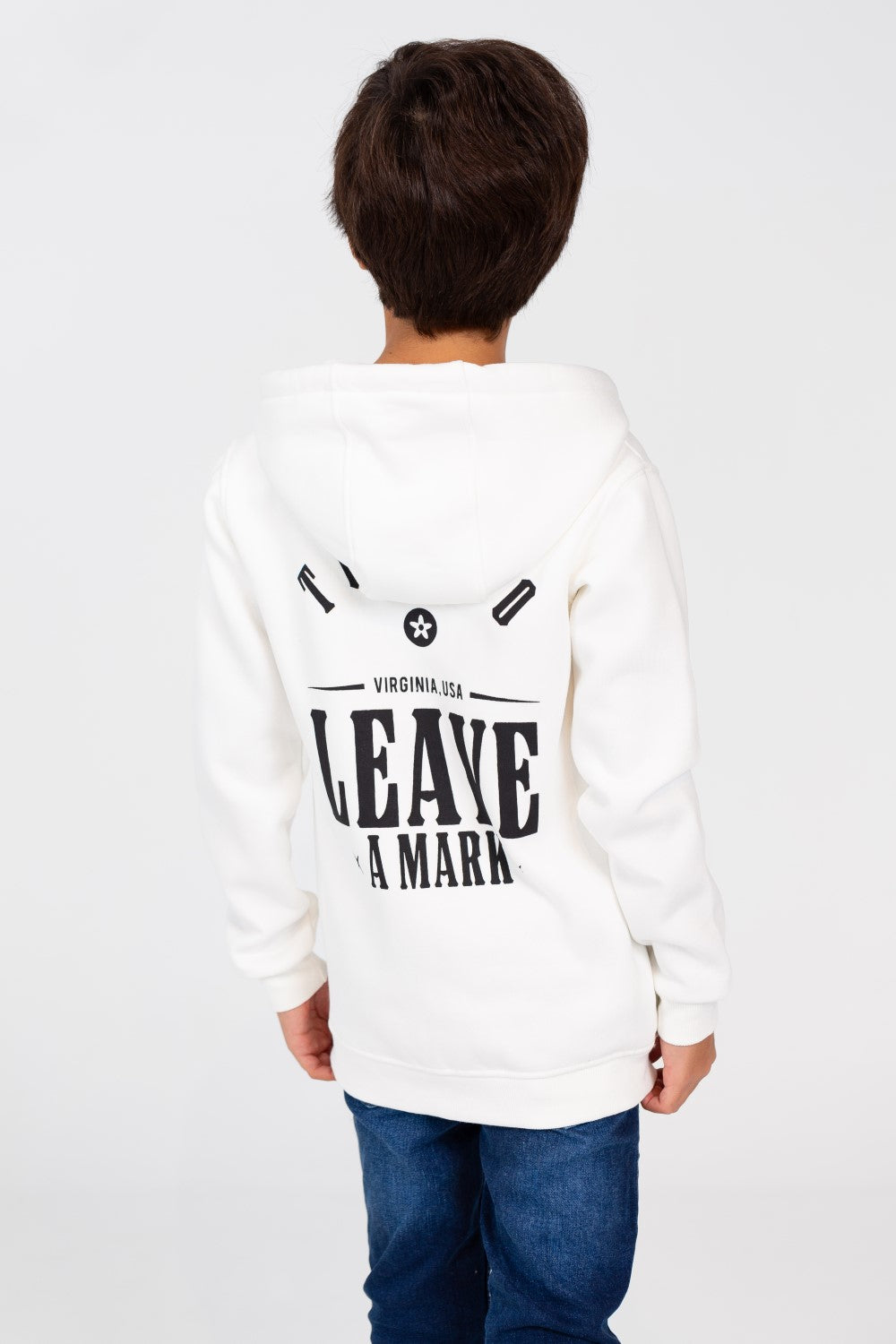 Boy's Zip-Up Sweatshirt With Tomato Print And Pockets