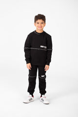 Boy's Melton Printed Training Suit With A Unique Cut
