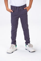Boys Gabardine Trousers Pants With A Modern Fit And Basic Colours