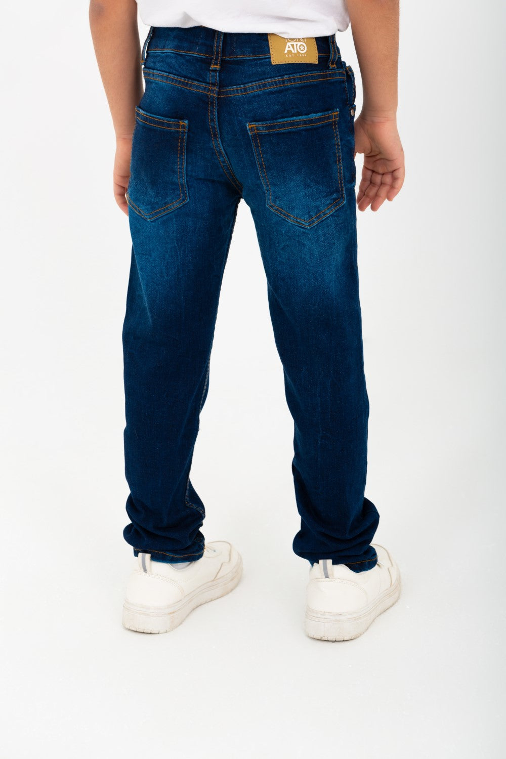 Boys' Regular Fit Used Jeans