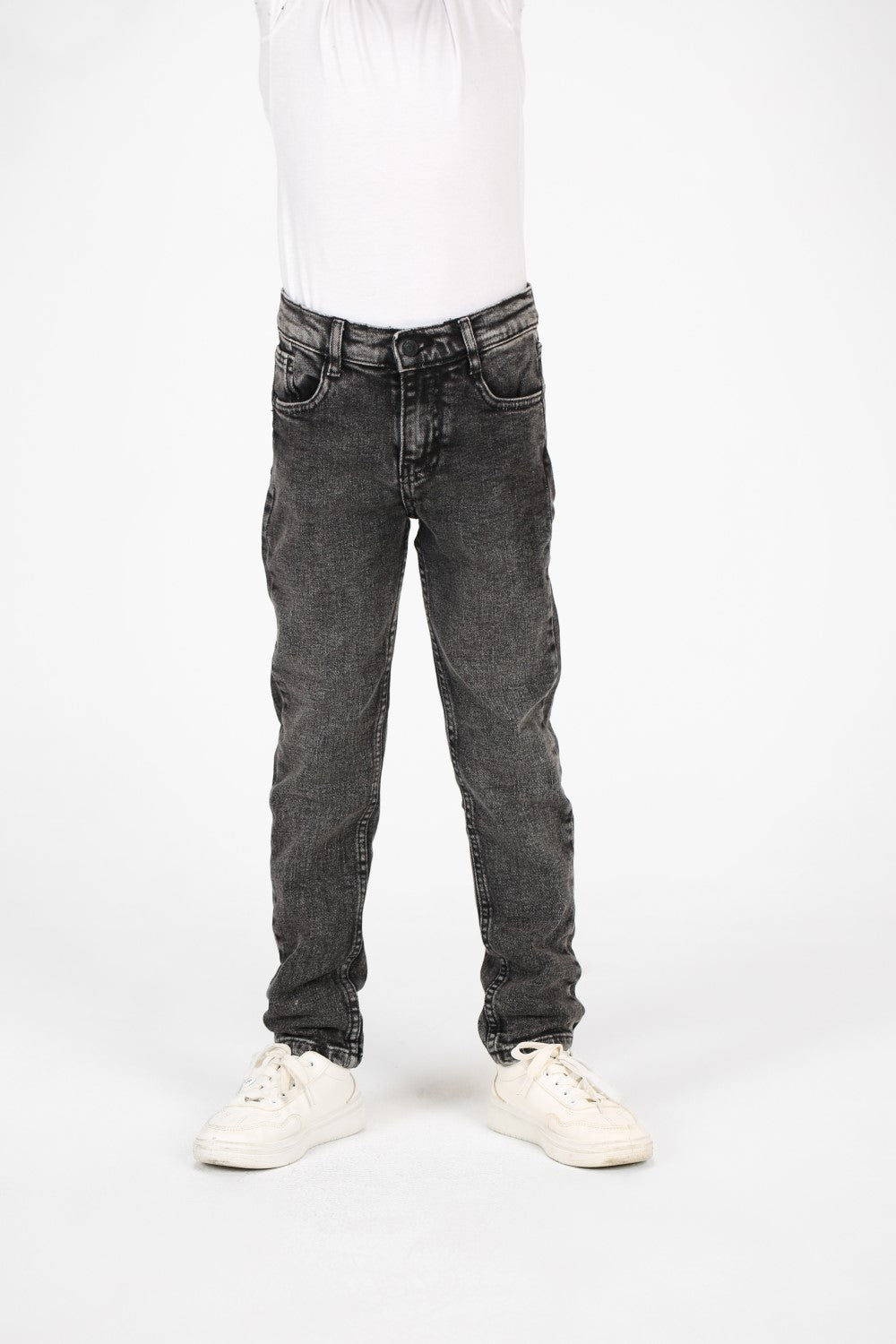 Boys Jeans Used Pants With Badge Tomato On The Back