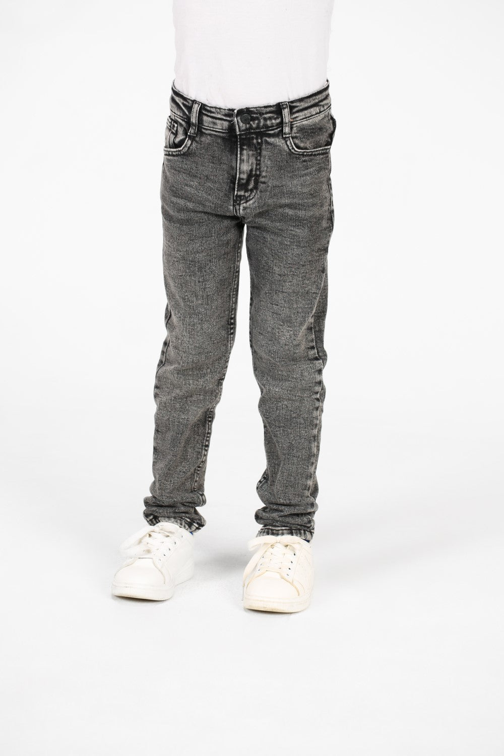 Boys Jeans Used Pants With Badge Tomato On The Back