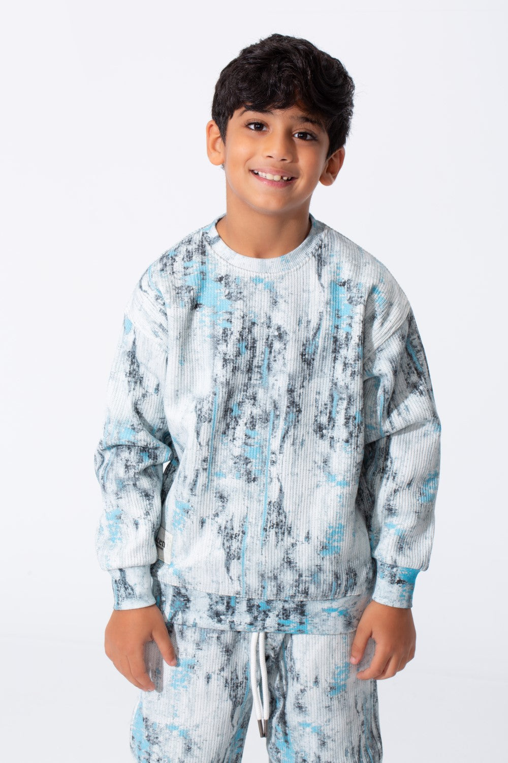 Boy's Two Pieces Milton Outfit Slim Fit Crew Neck