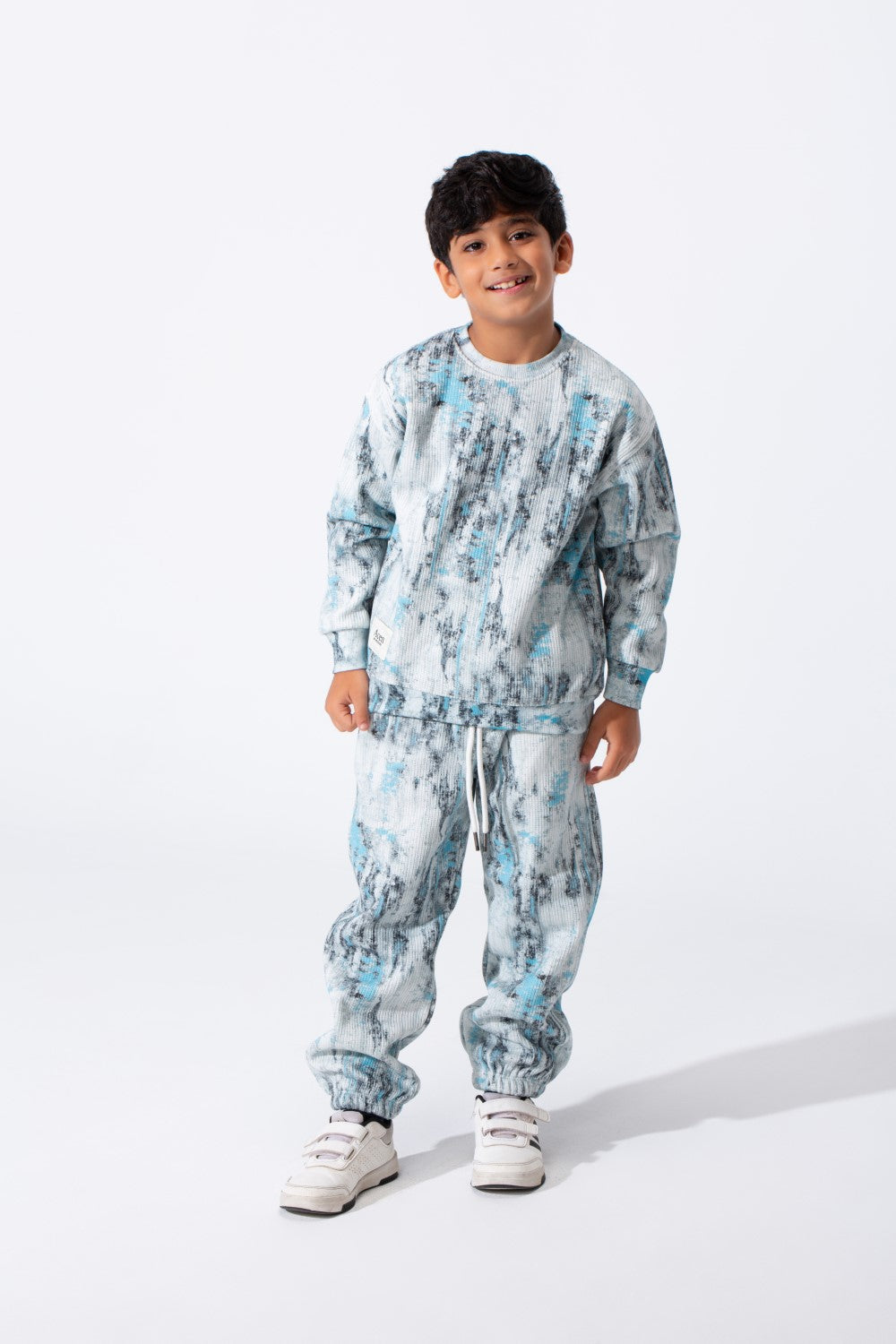 Boy's Two Pieces Milton Outfit Slim Fit Crew Neck