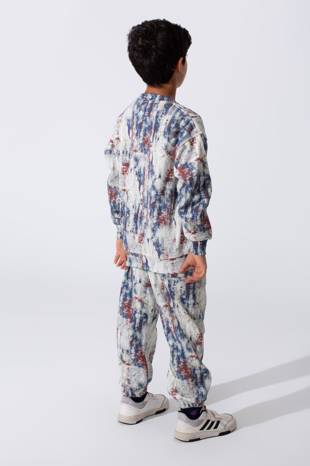 Boy's Two Pieces Milton Outfit Slim Fit Crew Neck