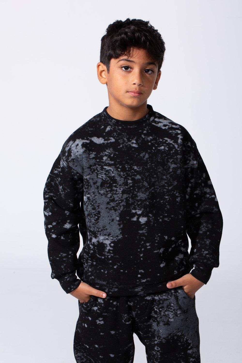 Boy's Tomato Milton Slim Fit Casual Outfit