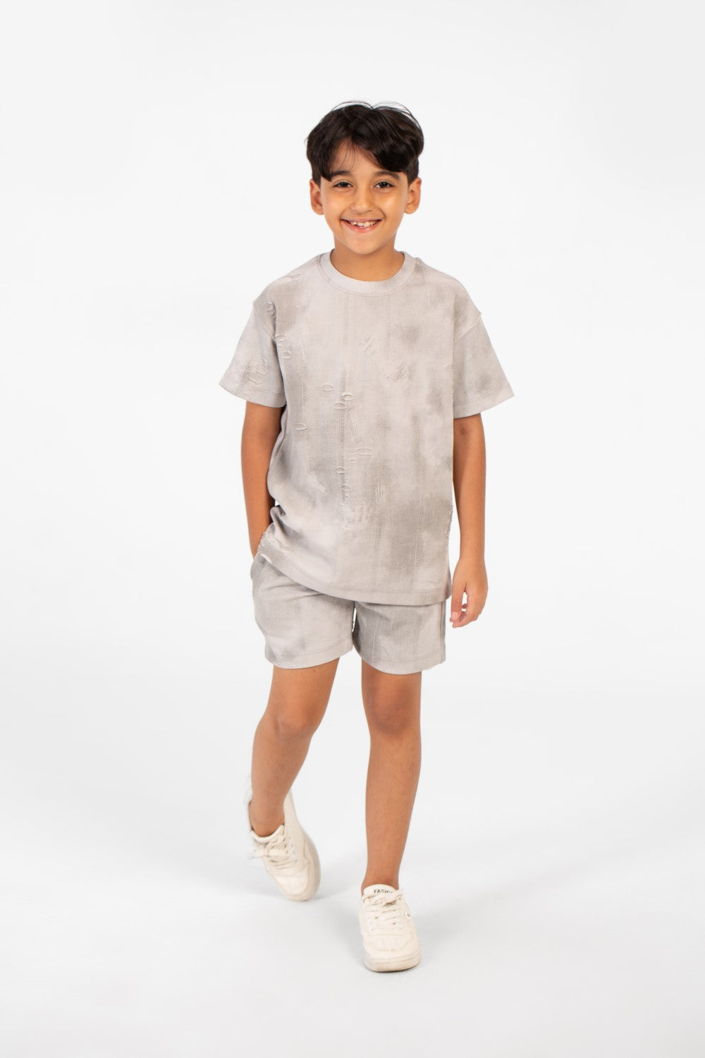 Boy's Summer Tie Dye 2-Piece Outfit