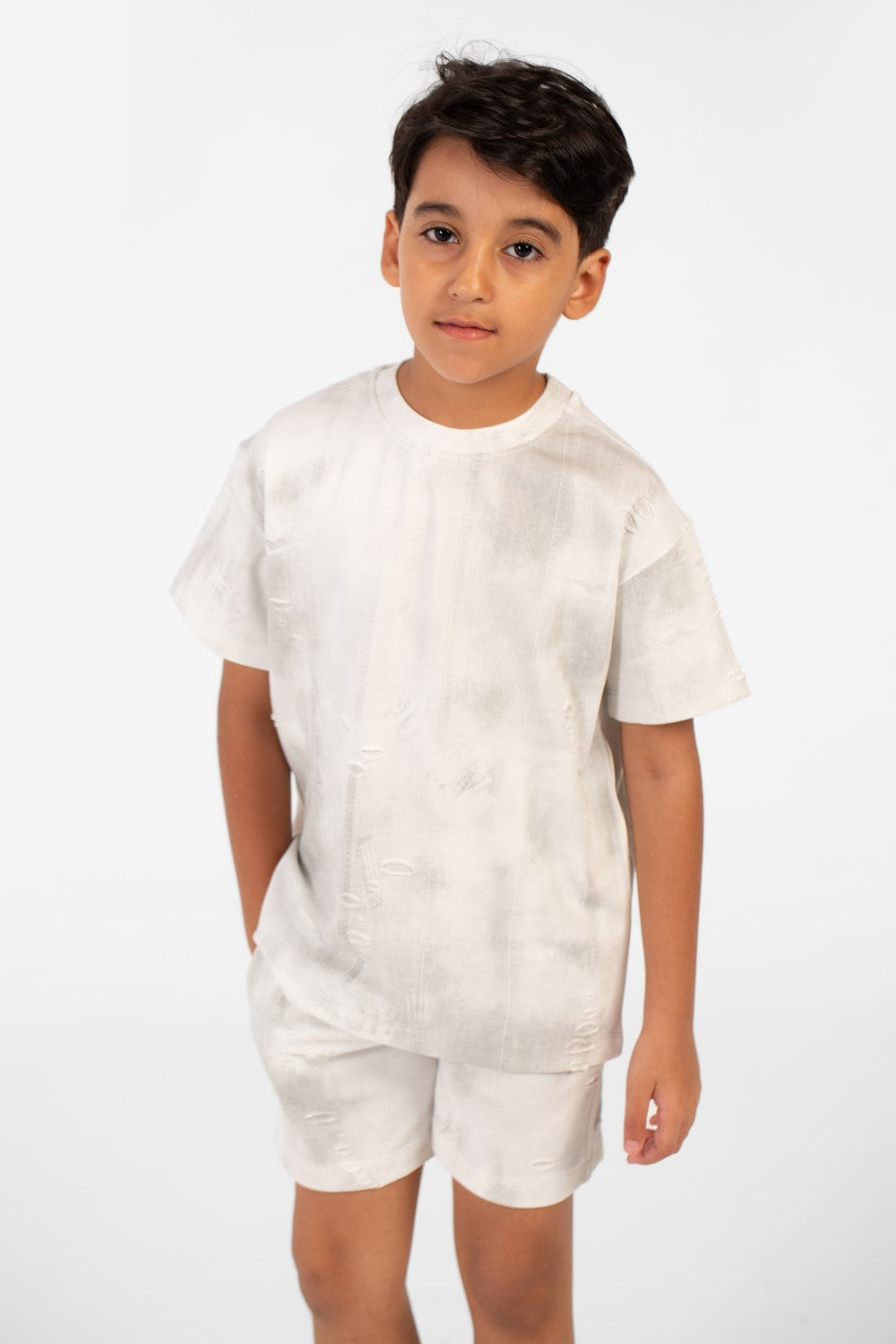 Boy's Summer Tie Dye 2-Piece Outfit