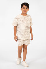 Boy's Oversized Tie Dye Outfit Set