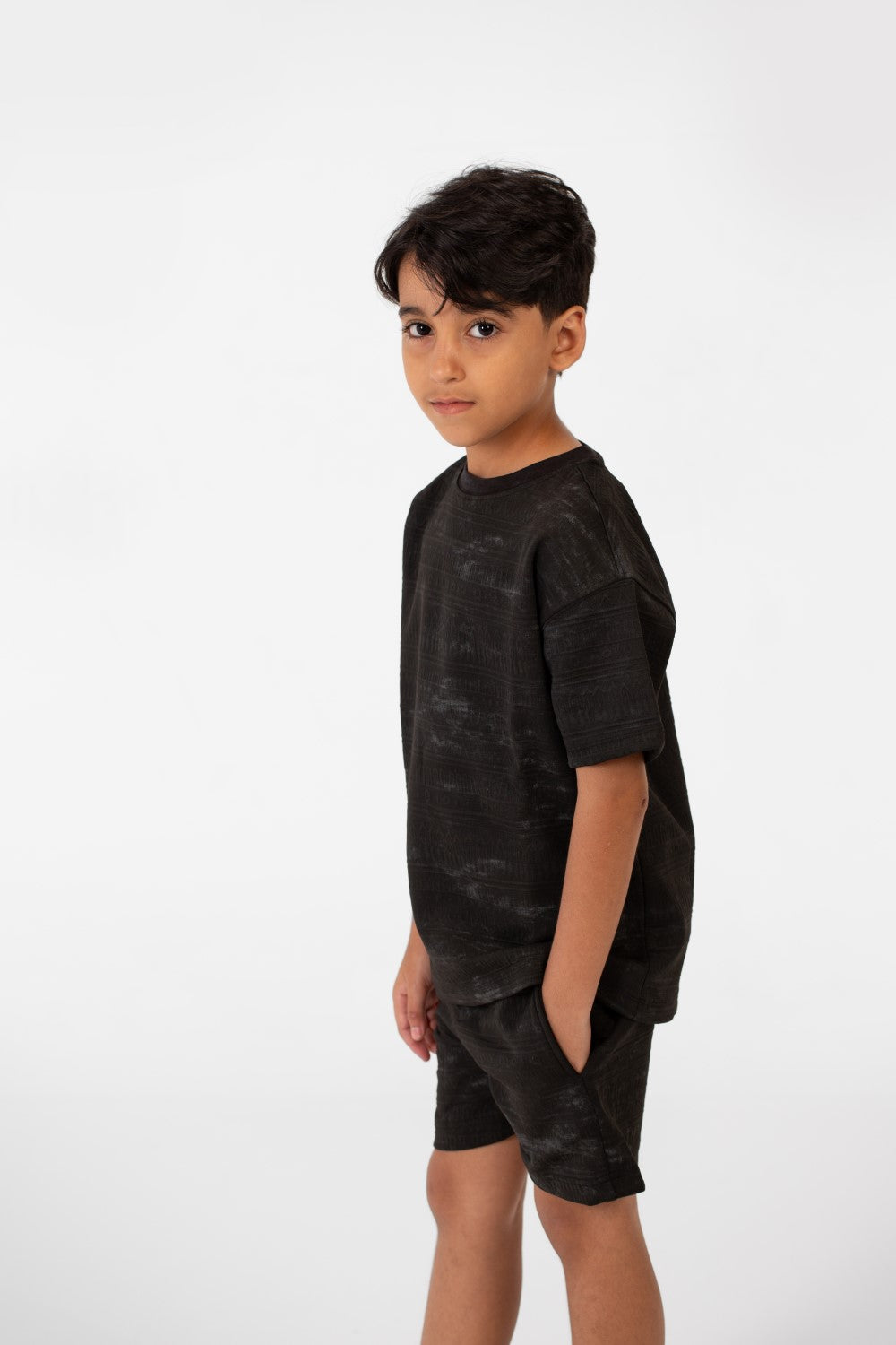 Boy's Oversized Tie Dye Outfit Set