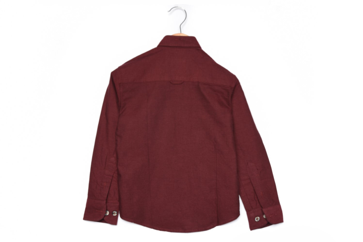 Boy's Classic Long Sleeves Regular Fit Made Of Soft Cotton Shirt