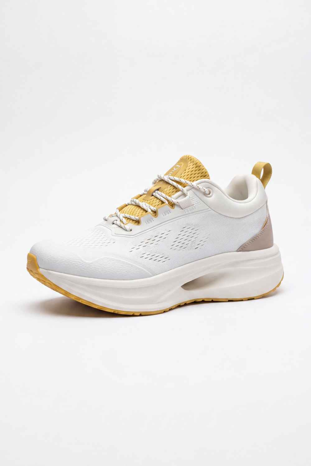 Women's Tomato Store Air Lift Runner Sneakers Smooth Molded Upper With Micro Perforation Texture Contrast Rope Duck Shoes