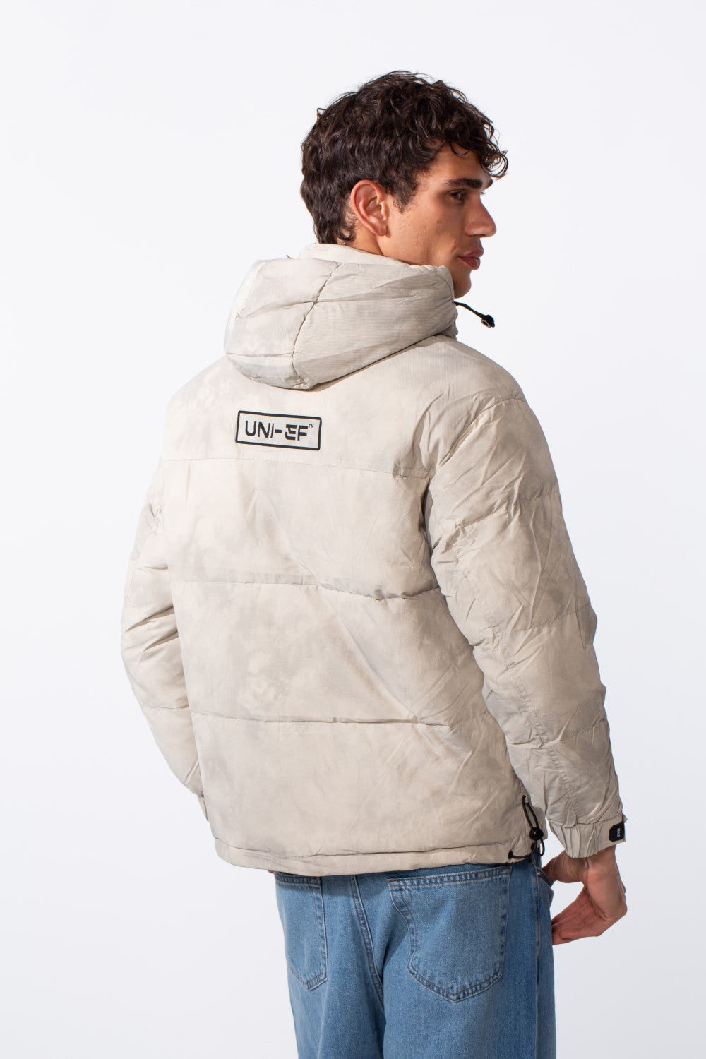 Men's Cloud Wash Zip Waterproof Hood Jacket