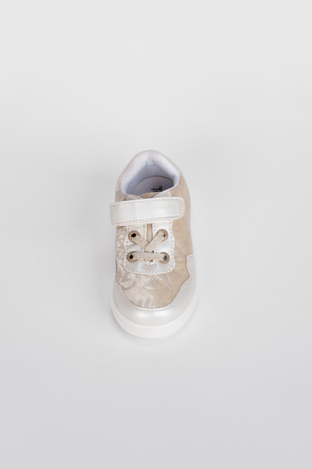 Girl's Flat Sole Faux Leather Sneaker Shoes With Unique Style