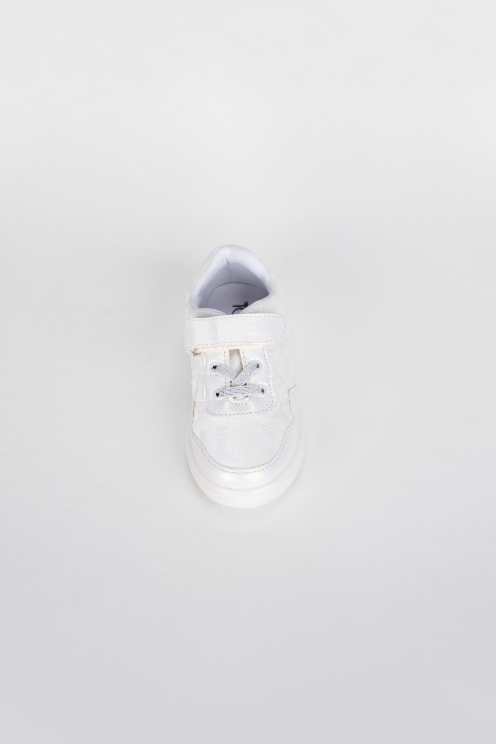 Girl's Flat Sole Faux Leather Sneaker Shoes With Unique Style