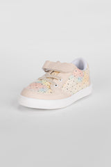 حذاء رياضي للبنات بنعل مسطح فريد بألوان متعددة