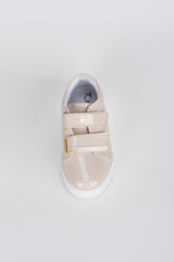 حذاء رياضي كاجوال للبنات من الجلد بأسلوب فاخر