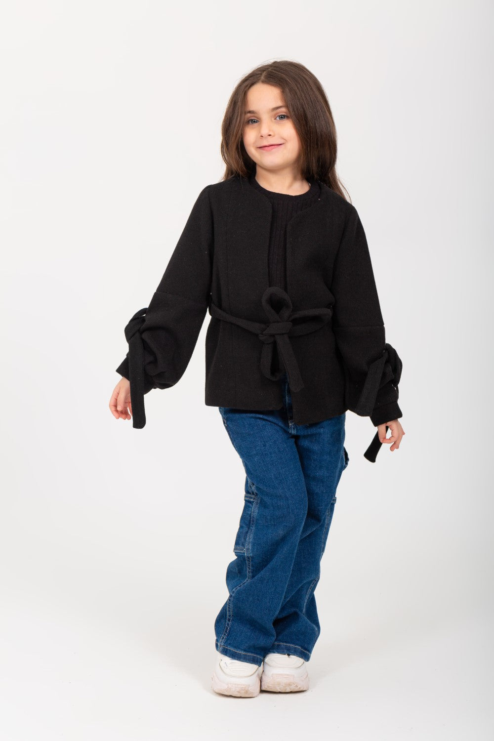 Girl's Fashion Casual Full Zipper Gokh Jacket