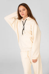 Girl's Training Suit In Practical Material And A Modern Cut