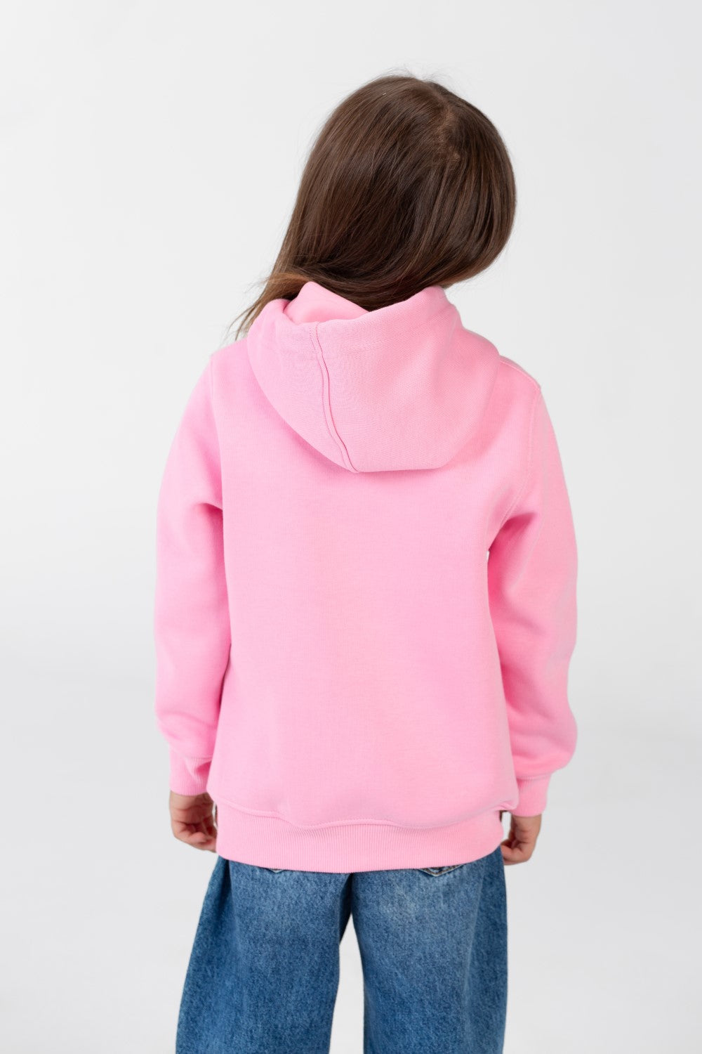 Girl's Long Sleeved Hooded Sweatshirt
