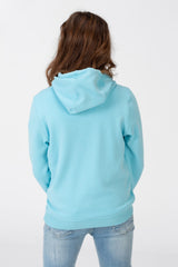 Girl's Hoodie Sweatshirt With Front Print And Long Sleeves