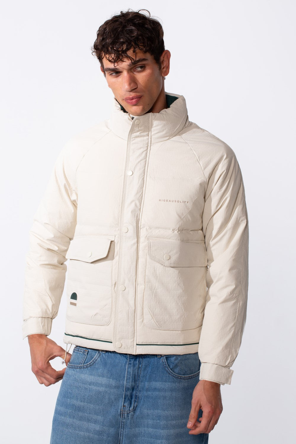 Men's Tomato Modern Waterproof Jacket