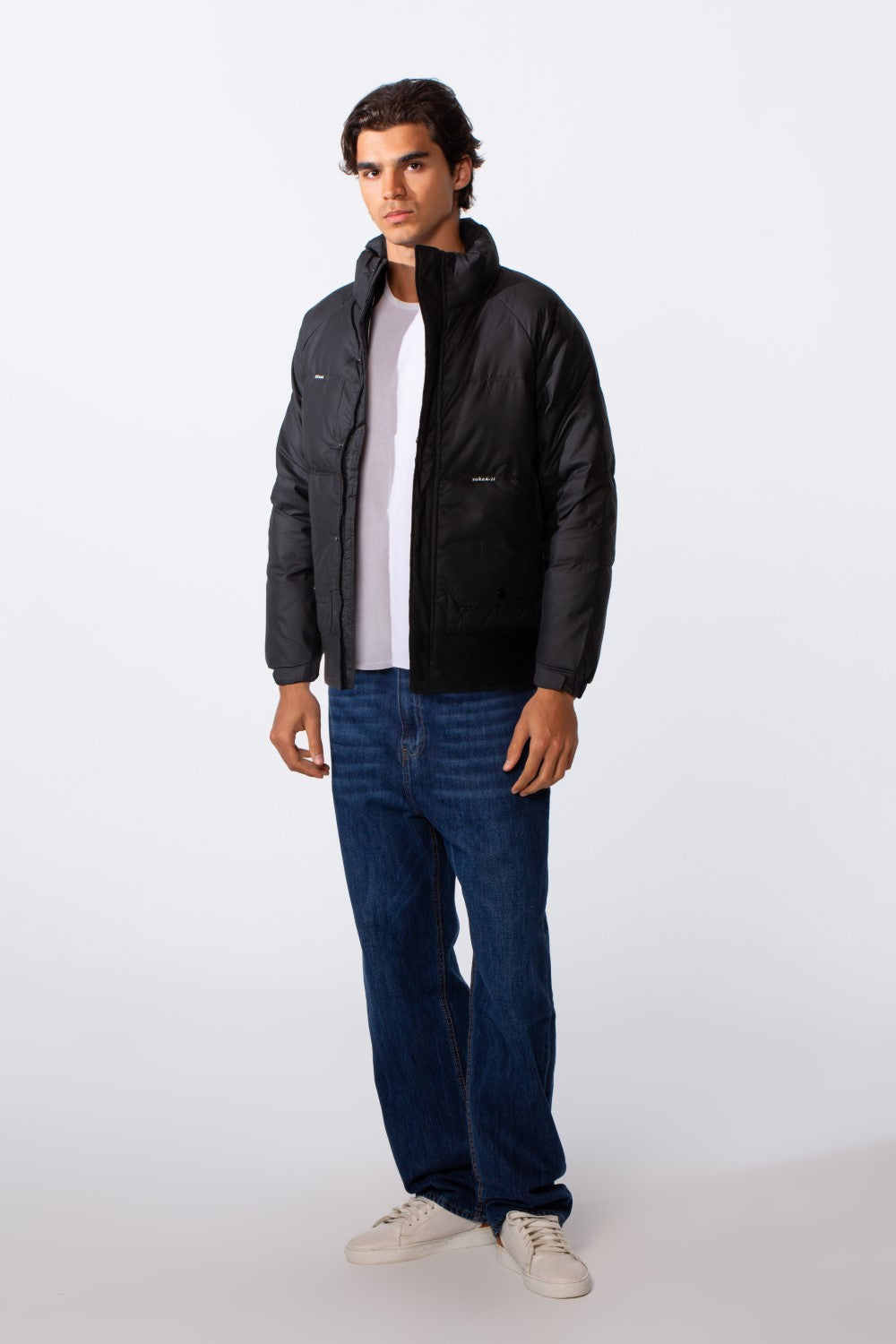 Men's Stylish Long Sleeve Jacket With Zip Pockets