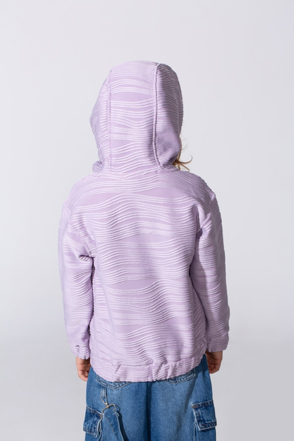 Girl's Slim Fit Full Zip Hoodie Sweatshirt With Front Pockets