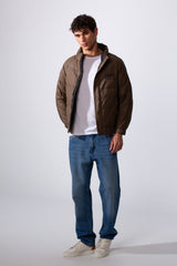 Men's Modern Panelled Waterproof Jacket
