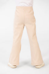 Girl's Basic Leggings With Elastic Waist And High Quality Fabric