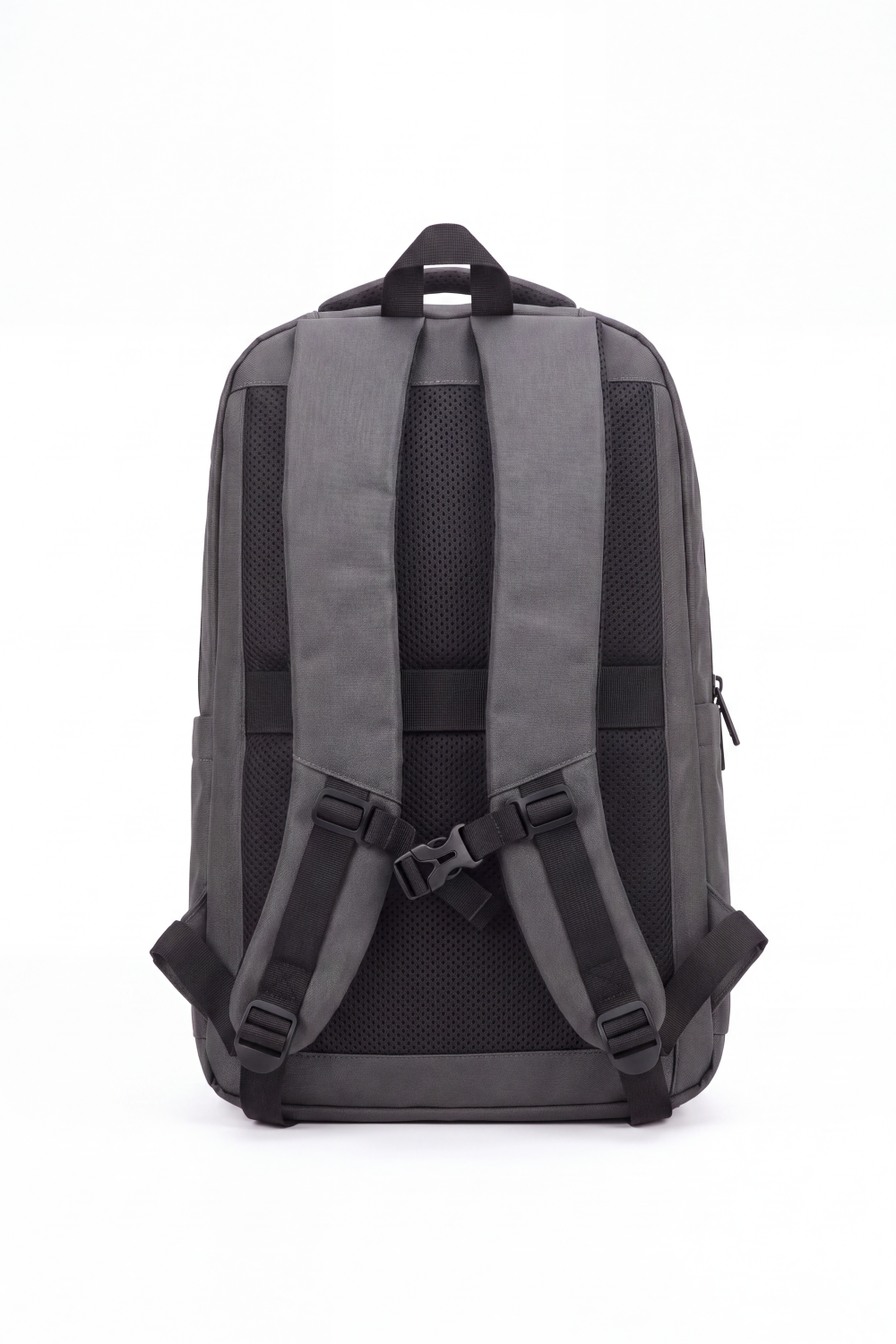 Men's Tomato Store Urban Travel Backpack Durable Woven Fabric Smart Storage Layout Vertical Front Pocket