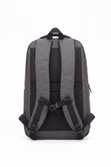 Men's Tomato Store Urban Travel Backpack Durable Woven Fabric Smart Storage Layout Vertical Front Pocket