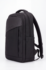 Men's Tomato Store Urban Travel Backpack Durable Woven Fabric Smart Storage Layout Vertical Front Pocket