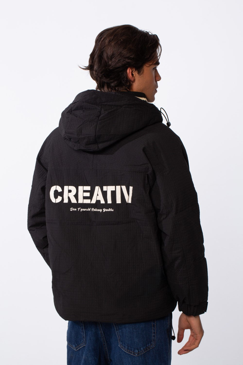 Men's Hooded Waterproof Jacket With Attached Inner Layer