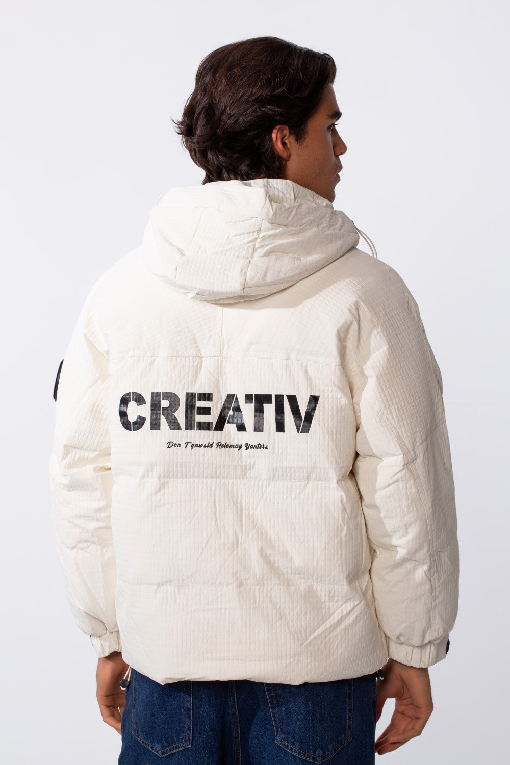 Men's Hooded Waterproof Jacket With Attached Inner Layer