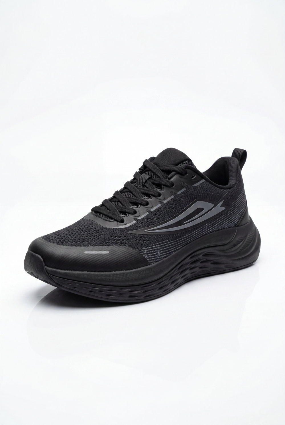 Men’s Tomato Store Road Runner Shoe Aerodynamic Upper Breathable Knit Structure Lace Duck Shoes