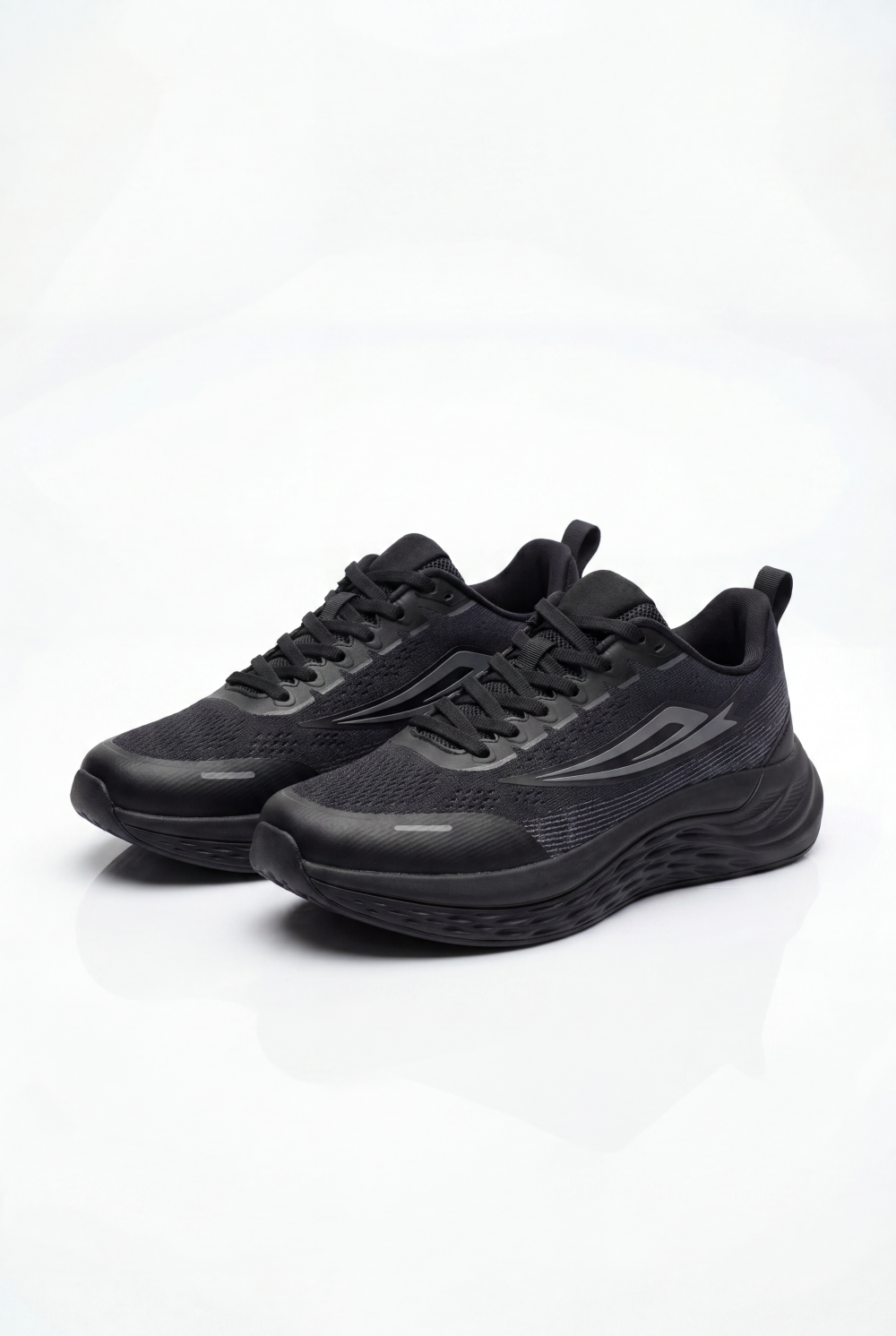 Men’s Tomato Store Road Runner Shoe Aerodynamic Upper Breathable Knit Structure Lace Duck Shoes