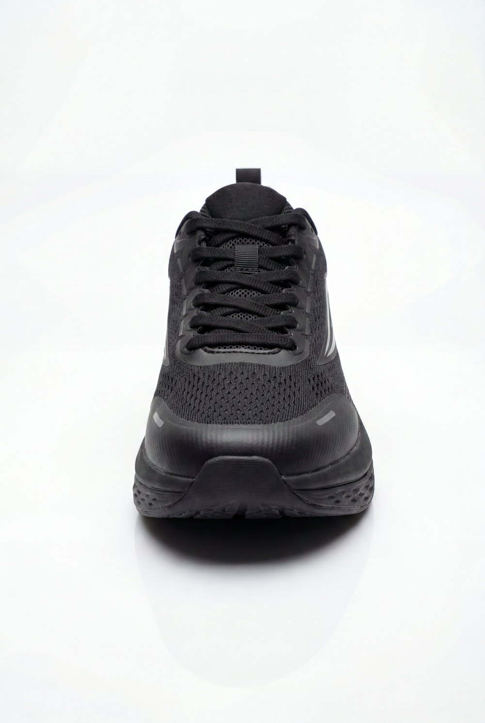 Men’s Tomato Store Road Runner Shoe Aerodynamic Upper Breathable Knit Structure Lace Duck Shoes