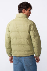 Men's Front Pockets Long Sleeves Waterproof Jacket