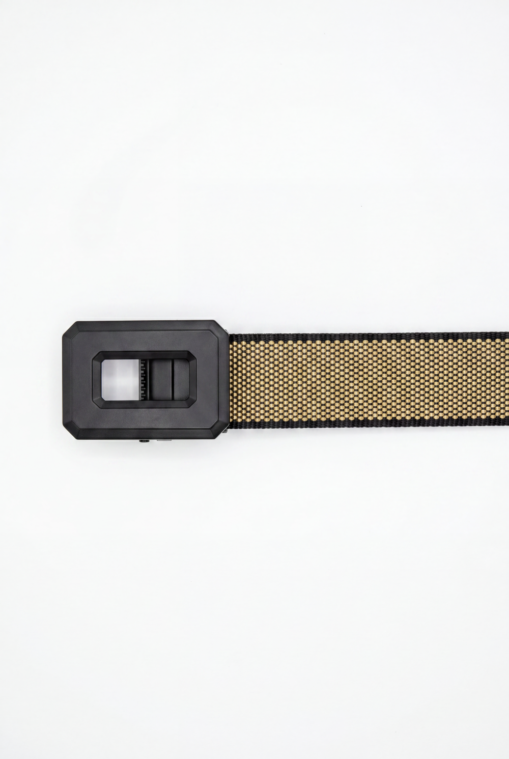 Men’s Tomato Store Hex Frame Web Belt With Patterned Woven Strap Auto Lock Buckle