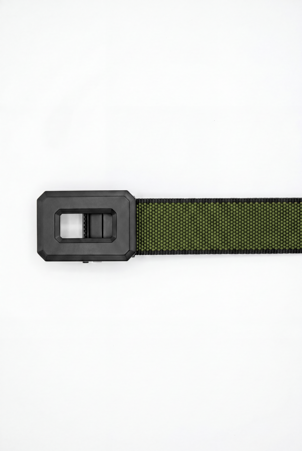 Men’s Tomato Store Hex Frame Web Belt With Patterned Woven Strap Auto Lock Buckle