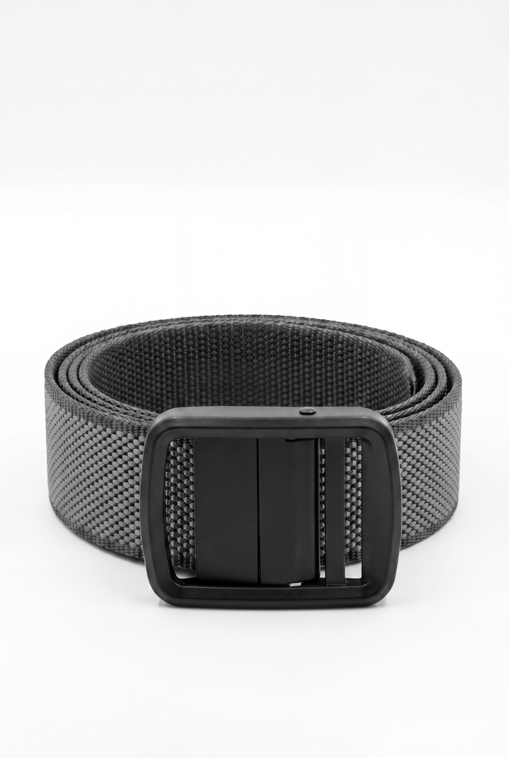 Men’s Tomato Store Matrix Weave Auto Belt With Two Tone Basket Weave Pattern Raised Inner Grip Texture Matte Frame Buckle