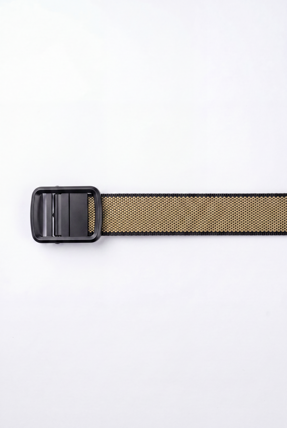 Men’s Tomato Store Matrix Weave Auto Belt With Two Tone Basket Weave Pattern Raised Inner Grip Texture Matte Frame Buckle