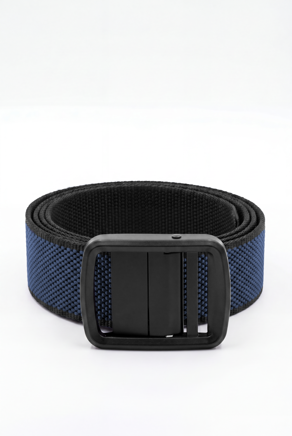 Men’s Tomato Store Matrix Weave Auto Belt With Two Tone Basket Weave Pattern Raised Inner Grip Texture Matte Frame Buckle