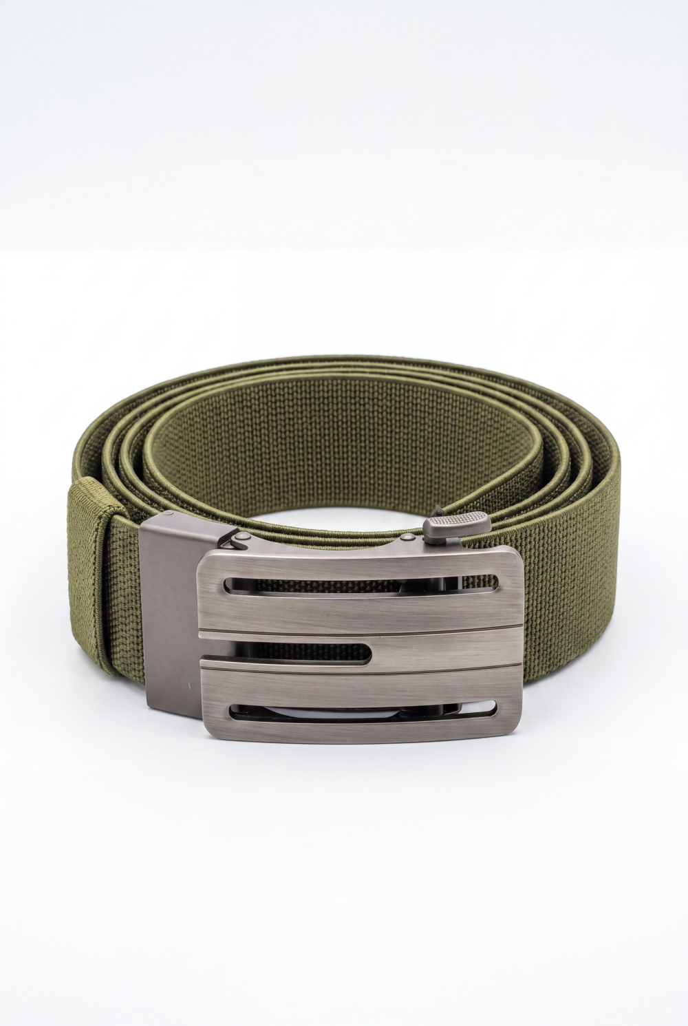 Men’s Tomato Store Everyday Web Belt Crafted Durable Woven Strap Metal Buckle