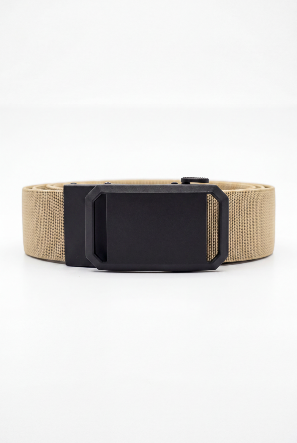 Men’s Tomato Store Reinforced Keeper Textured Inner Grip Belt Woven Stretch Strap Auto Buckle