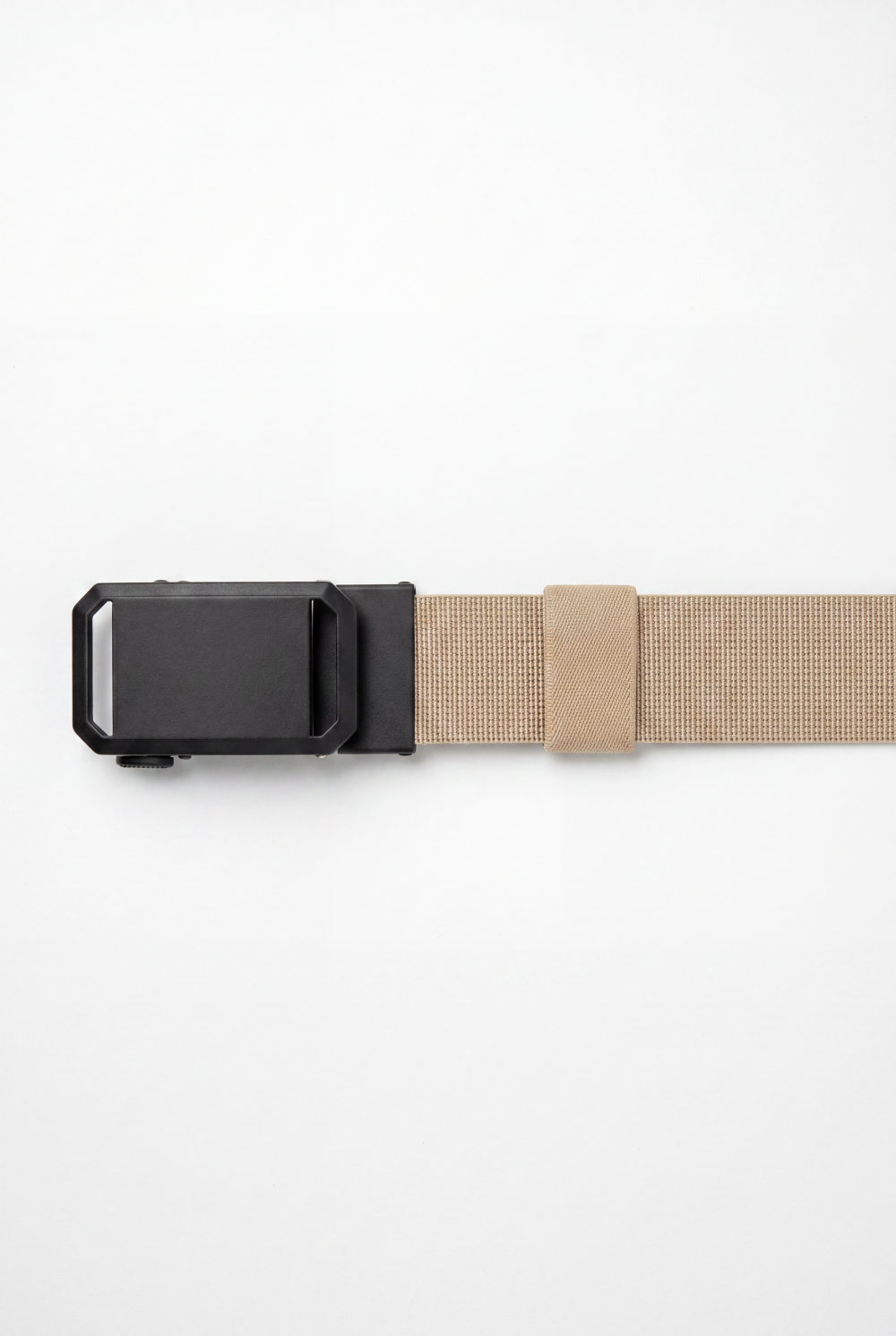 Men’s Tomato Store Reinforced Keeper Textured Inner Grip Belt Woven Stretch Strap Auto Buckle