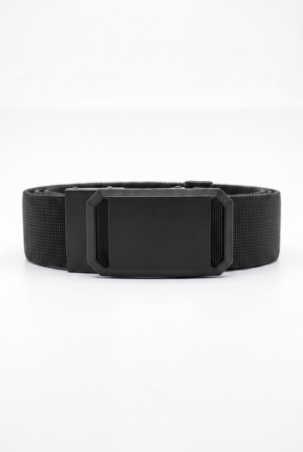 Men’s Tomato Store Reinforced Keeper Textured Inner Grip Belt Woven Stretch Strap Auto Buckle
